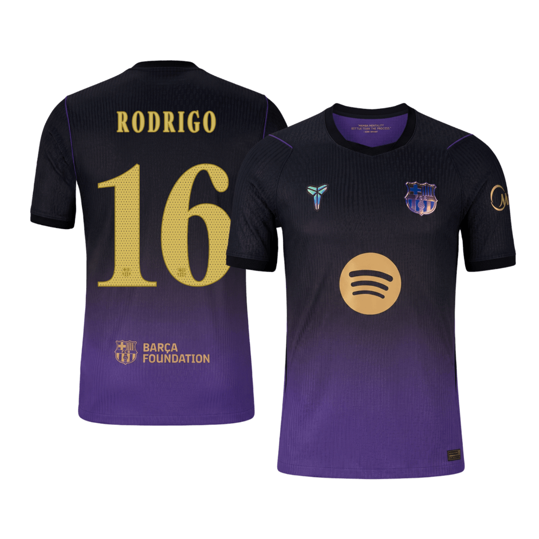 Barcelona Away Jersey 2026/27 - RODRIGO #16 - UCL (Player Version)