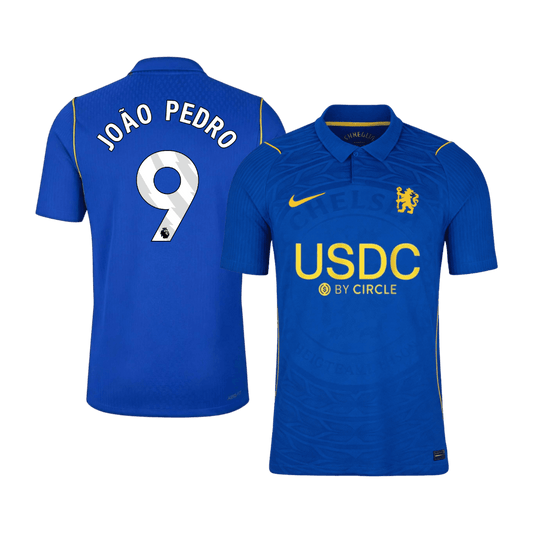 Chelsea Home Jersey 2026/27 - JOÃO PEDRO #9 (Player Version)