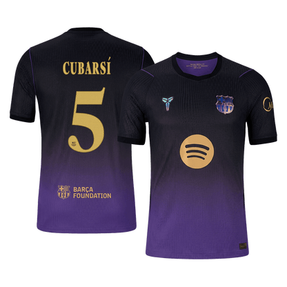 Barcelona Away Jersey 2026/27 - CUBARSÍ #5 - UCL (Player Version)