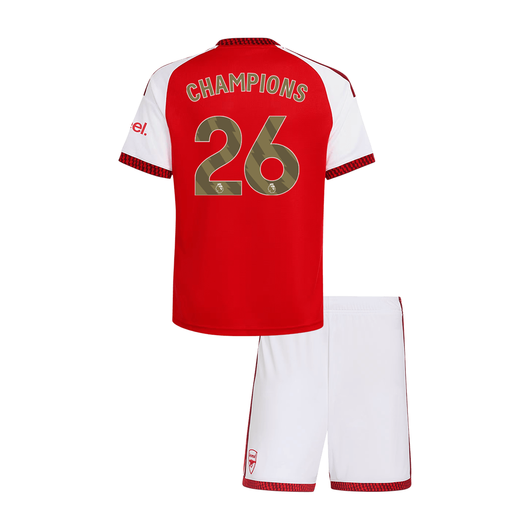 Arsenal Kids Home Kit 2026/27 - CHAMPIONS #26