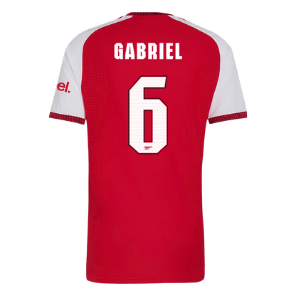 Arsenal Home Jersey 2026/27 - GABRIEL #6 - UCL (Player Version)