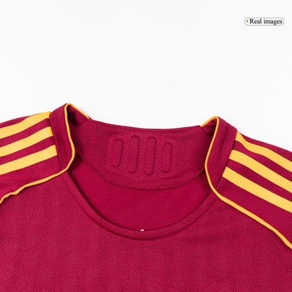 Mens Roma Home Jersey 2025/26 - Player Version (Slim Fit)