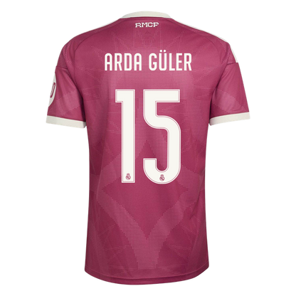 Real Madrid Third Jersey 2026/27 - ARDA GÜLER #15