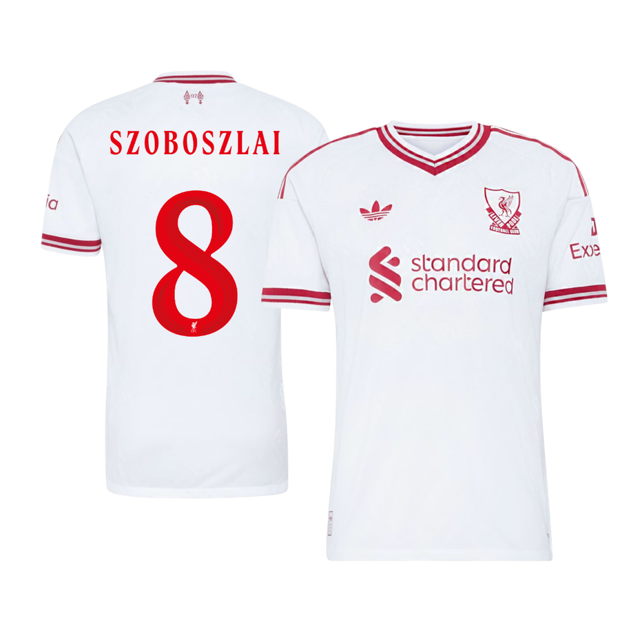Liverpool Away Jersey 2026/27 - SZOBOSZLAI #8 (Player Version)