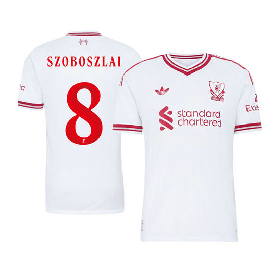 Liverpool Away Jersey 2026/27 - SZOBOSZLAI #8 (Player Version)