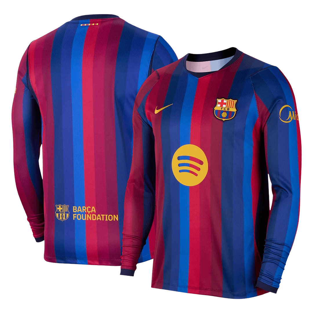 Barcelona Home Long Sleeve Jersey 2026/27