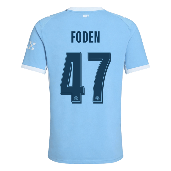 Manchester City Home Jersey 2026/27 - FODEN #47 (Player Version)