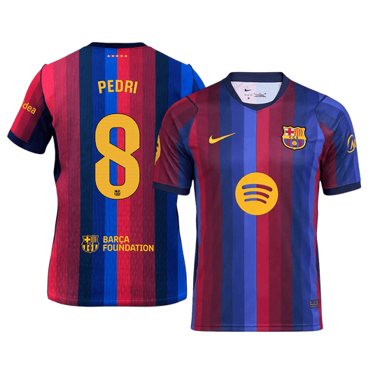 Barcelona Home Jersey 2026/27 - PEDRI #8