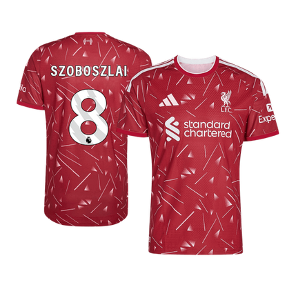 Liverpool Home Jersey 2026/27 - SZOBOSZLAI #8 (Player Version)