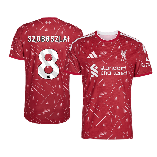 Liverpool Home Jersey 2026/27 - SZOBOSZLAI #8 (Player Version)