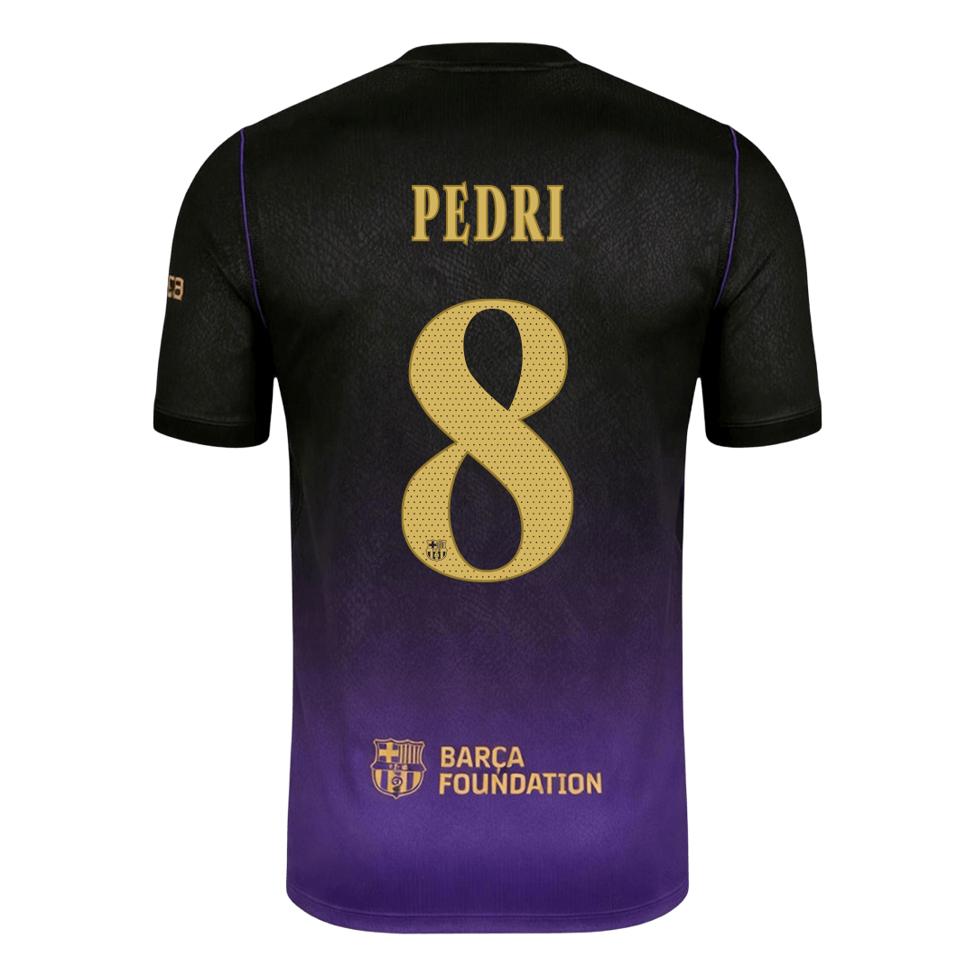 Barcelona Away Jersey 2026/27 - PEDRI #8 - UCL