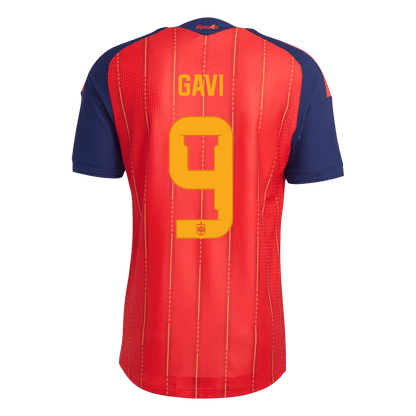 [Champion Edition] Spain World Cup Home Jersey 2026 - GAVI #9 (Player Version)