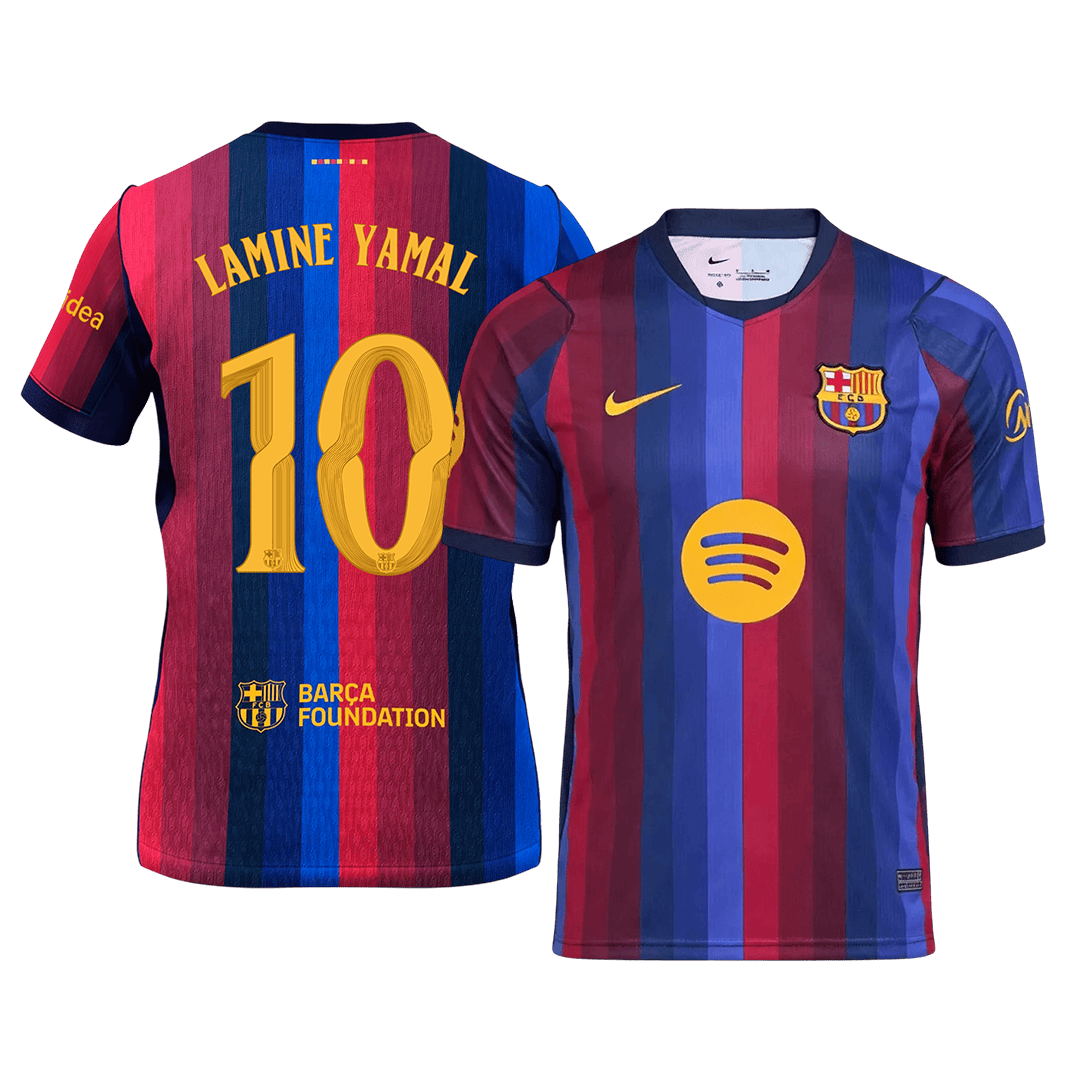 Barcelona Home Jersey 2026/27 - LAMINE YAMAL #10 - UCL