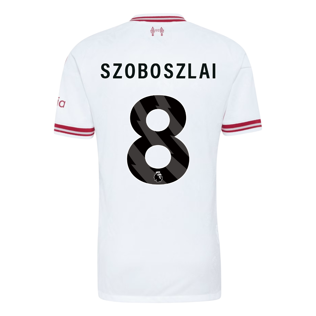 Liverpool Away Jersey 2026/27 - SZOBOSZLAI #8 (Player Version)
