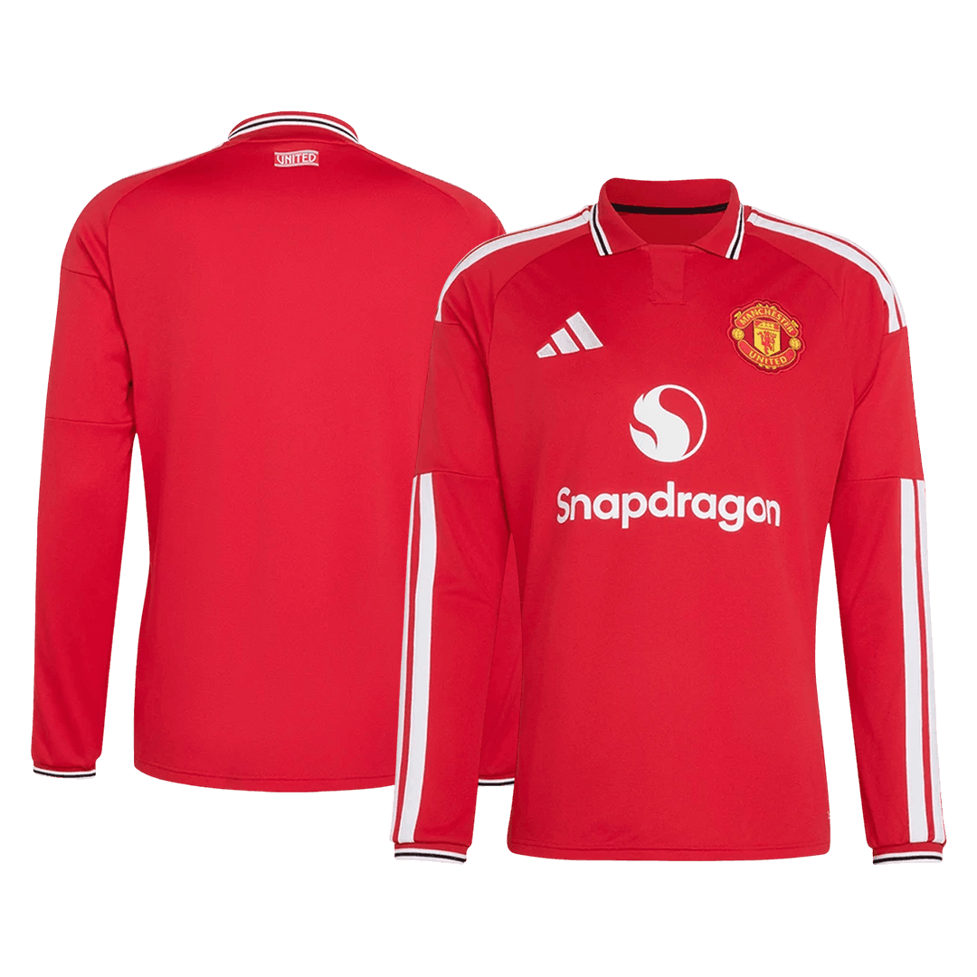 Manchester United Home Long Sleeve Jersey 2026/27