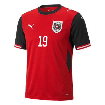 BAUMGARTNER #19 Mens Austria World Cup Home Jersey 2026