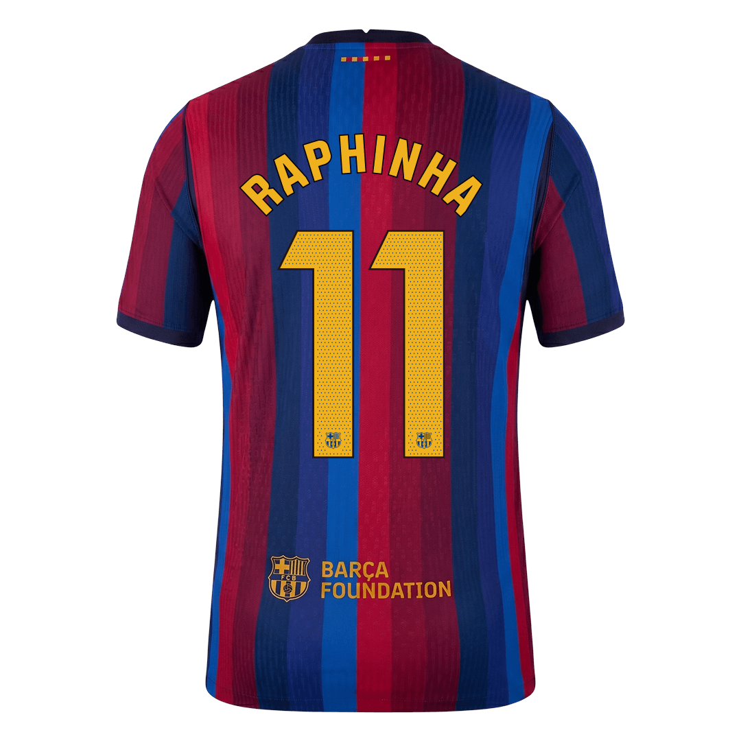 Barcelona Home Jersey 2026/27 - RAPHINHA #11 (Player Version)