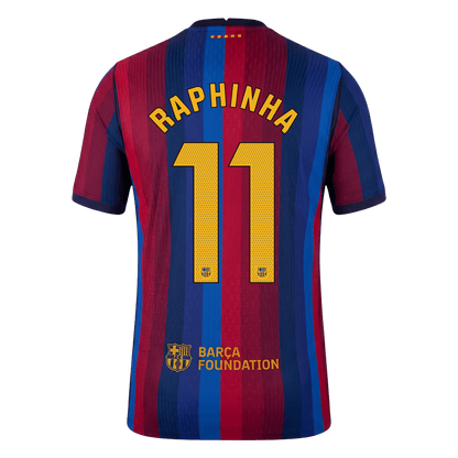 Barcelona Home Jersey 2026/27 - RAPHINHA #11 (Player Version)