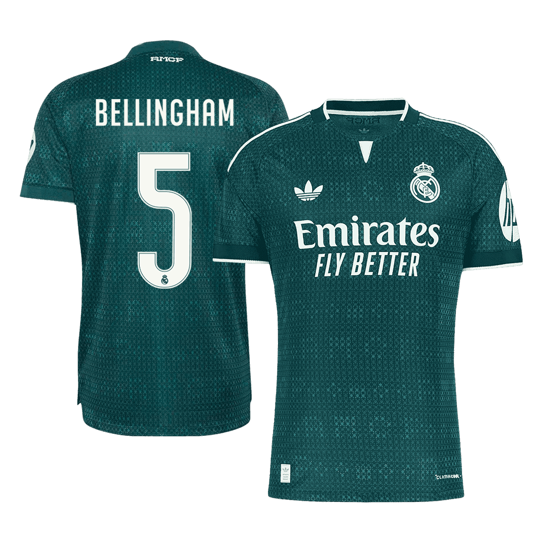 Real Madrid Away Jersey 2026/27 - BELLINGHAM #5 (Player Version)