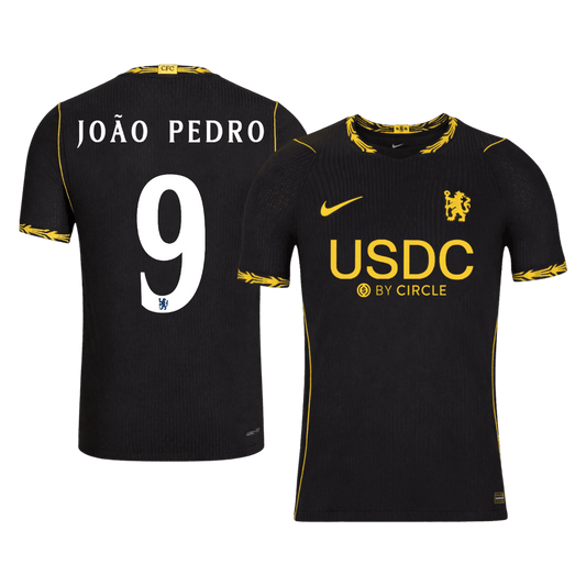 Chelsea Away Jersey 2026/27 - JOÃO PEDRO #9 - UCL (Player Version)