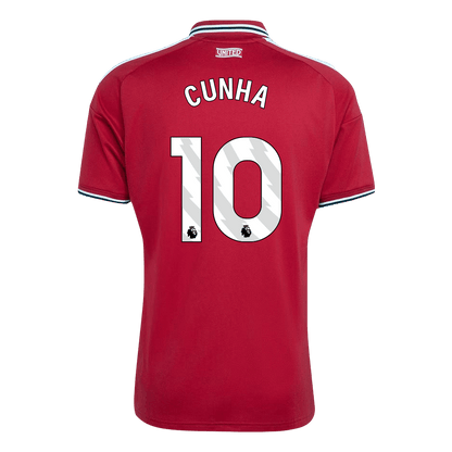 Manchester United Home Jersey 2026/27 - CUNHA #10