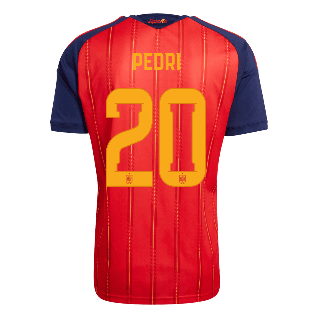 [Champion Edition] Spain World Cup Home Jersey 2026 - PEDRI #20