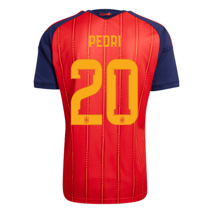 [Champion Edition] Spain World Cup Home Jersey 2026 - PEDRI #20