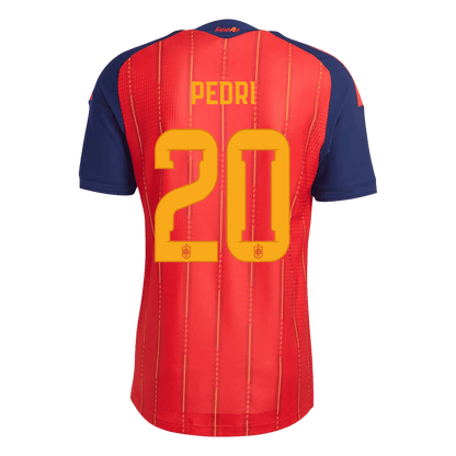 [Champion Edition] Spain World Cup Home Jersey 2026 - PEDRI #20 (Player Version)