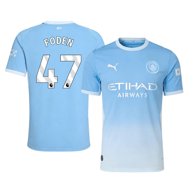 Manchester City Home Jersey 2026/27 - FODEN #47 (Player Version)