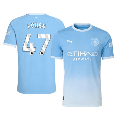 Manchester City Home Jersey 2026/27 - FODEN #47 (Player Version)