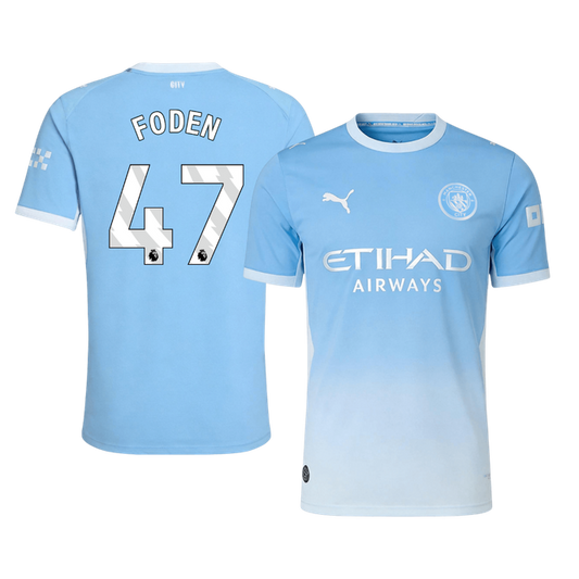 Manchester City Home Jersey 2026/27 - FODEN #47 (Player Version)