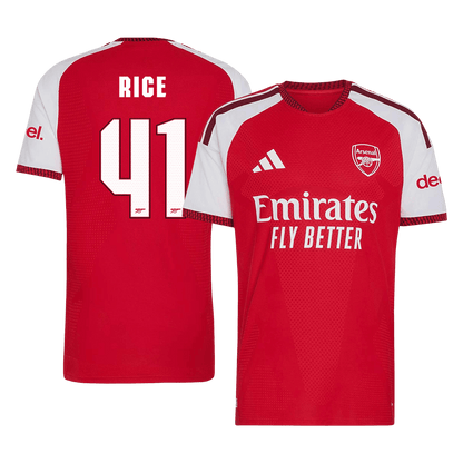 Arsenal Home Jersey 2026/27 - RICE #41 - UCL (Player Version)