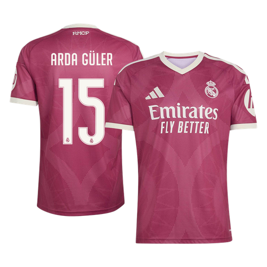 Real Madrid Third Jersey 2026/27 - ARDA GÜLER #15