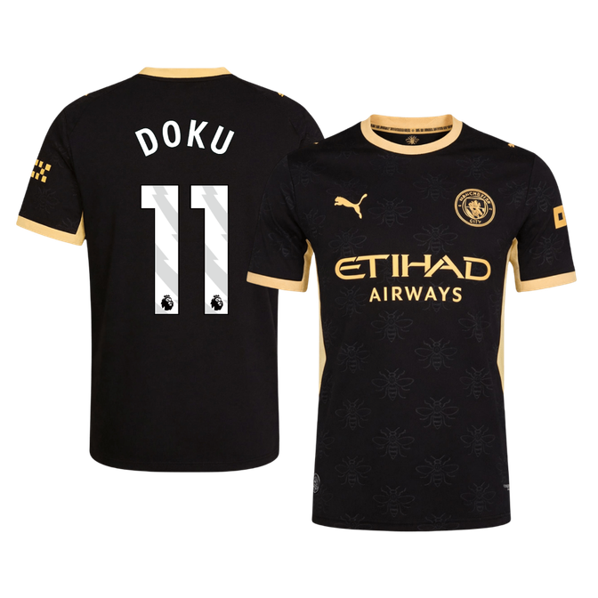 Manchester City Away Jersey 2026/27 - DOKU #11 (Player Version)