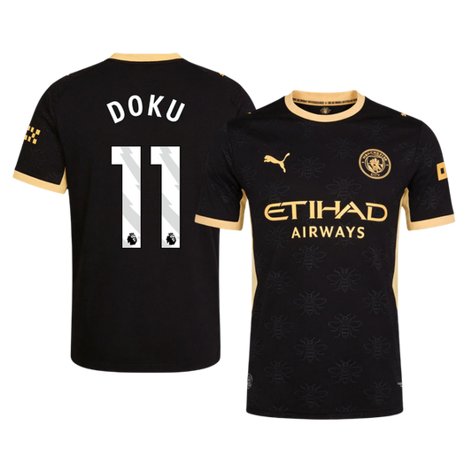 Manchester City Away Jersey 2026/27 - DOKU #11 (Player Version)