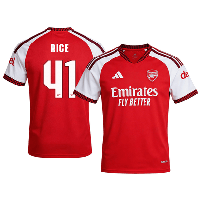 Arsenal Home Jersey 2026/27 - RICE #41 - UCL