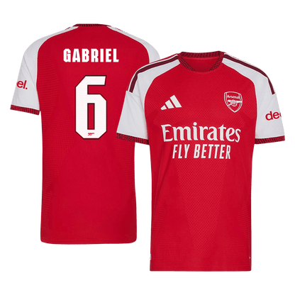 Arsenal Home Jersey 2026/27 - GABRIEL #6 - UCL (Player Version)