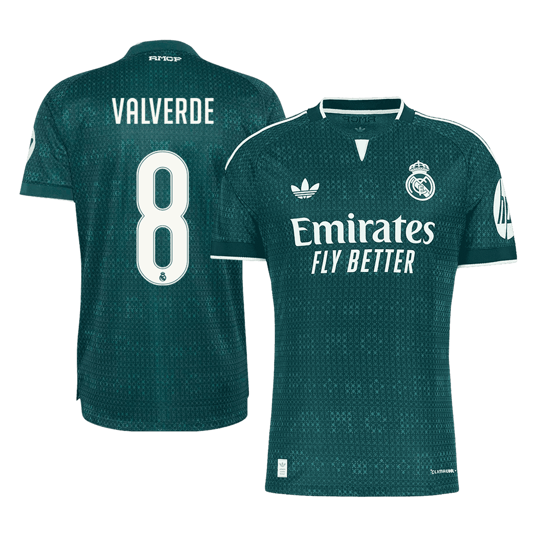 Real Madrid Away Jersey 2026/27 - VALVERDE #8 (Player Version)