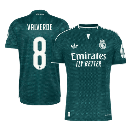 Real Madrid Away Jersey 2026/27 - VALVERDE #8 (Player Version)