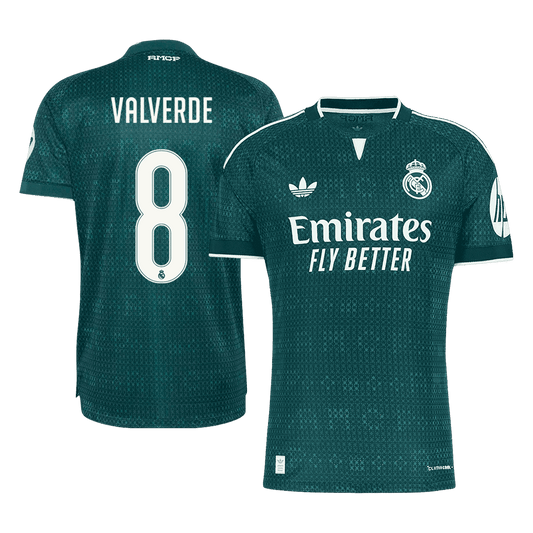 Real Madrid Away Jersey 2026/27 - VALVERDE #8 (Player Version)