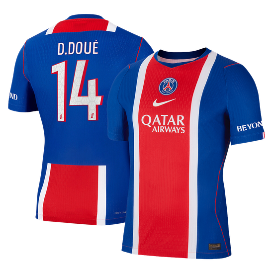 PSG Home Jersey 2026/27 - D. DOUÉ #14 (Player Version)