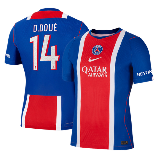 PSG Home Jersey 2026/27 - D. DOUÉ #14 (Player Version)