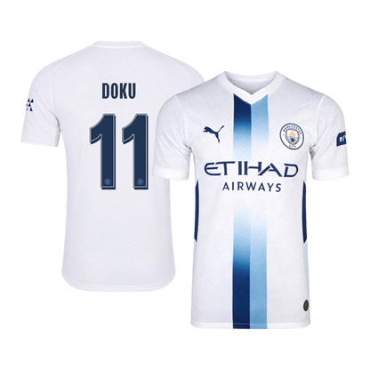 Manchester City Third Away Jersey 2026/27 - DOKU #11 (Player Version)