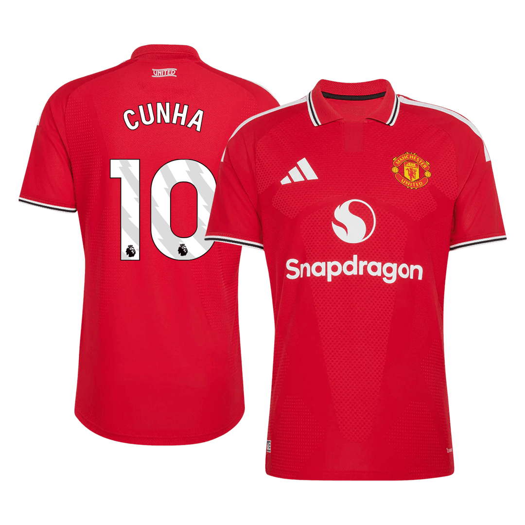 Manchester United Home Jersey 2026/27 - CUNHA #10 (Player Version)