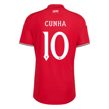 Manchester United Home Jersey 2026/27 - CUNHA #10 - UCL (Player Version)