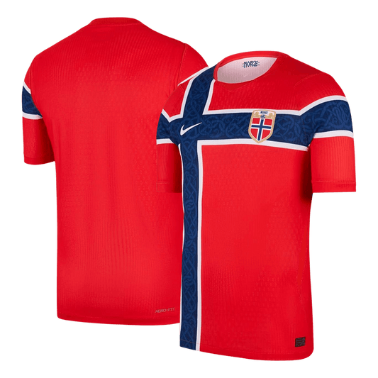 Mens Norway World Cup Home Jersey 2026 - Player Version (Slim Fit)