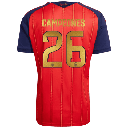 Spain World Cup Home Jersey 2026 - CAMPEONES #26