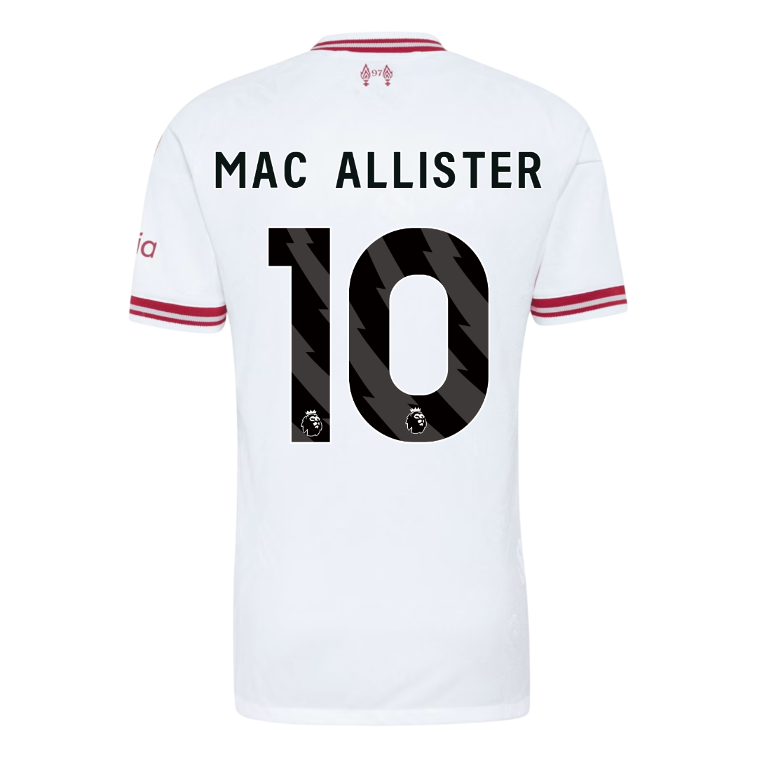 Liverpool Away Jersey 2026/27 - MAC ALLISTER #10 (Player Version)