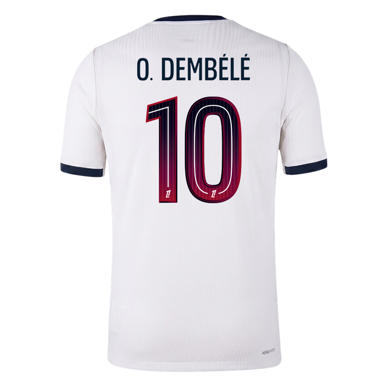 PSG Away Jersey 2026/27 - O. DEMBÉLÉ #10 (Player Version)