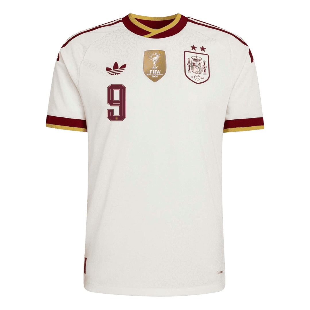 [Champion Edition] Spain World Cup Away Jersey 2026 - GAVI #9 (Player Version)